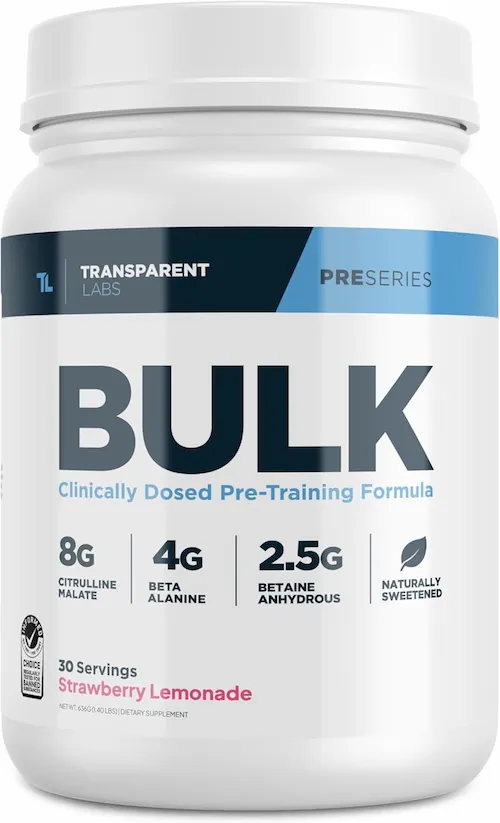 Bulk Pre-Workout - Strawberry Lemonade