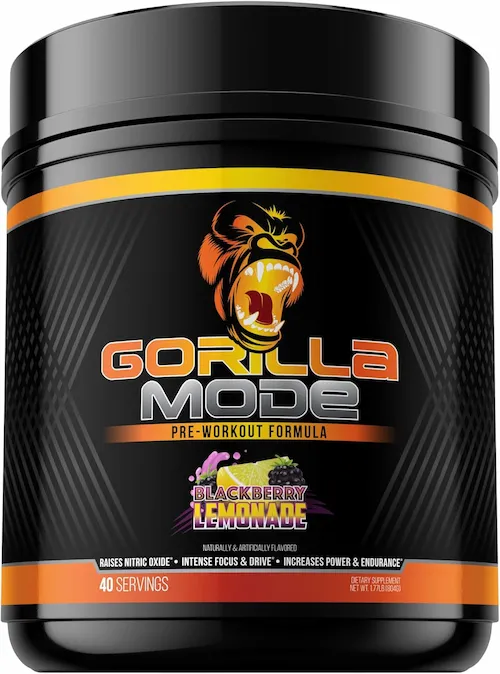 Gorilla Mode Pre-Workout - BlackBerry Lemonade