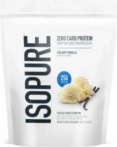 Isopure Zero Carb Protein - Creamy Vanilla - 15