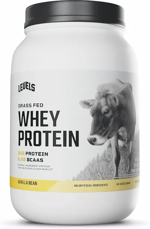 Levels Grass Fed Whey Protein - Vanilla -28