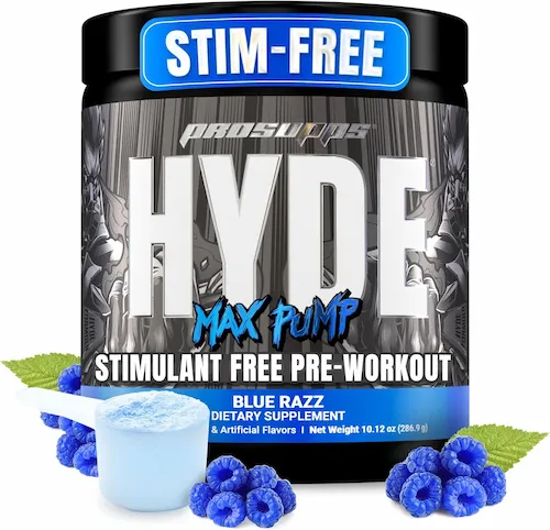 Mr. Hyde Max Pump Pre Workout - Blue Razz