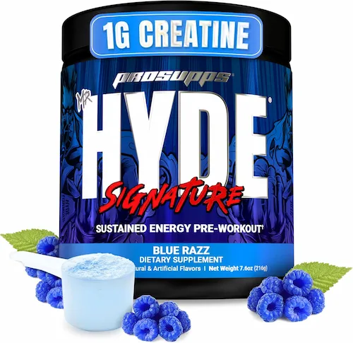 Mr. Hyde Signature Pre Workout - Blue Razz