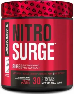 NITROSURGE Shred Pre Workout - Fruit Punch