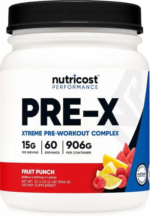 Pre-X Xtreme Pre-Workout Complex - Fruit Punch