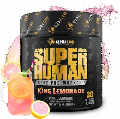 Superhuman Core Pre-Workout - King Lemonade
