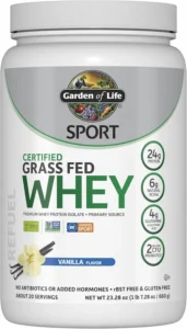 Garden Of Life Grass Fed Whey - Vanilla - 20