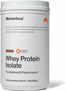Momentous Whey Protein Isolate - Chocolate - 25