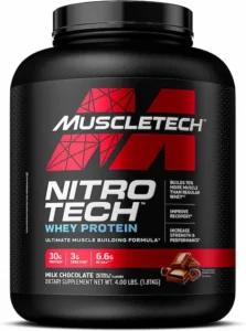 MuscleTech NitroTech Whey Protein - Milk Chocolate - 40