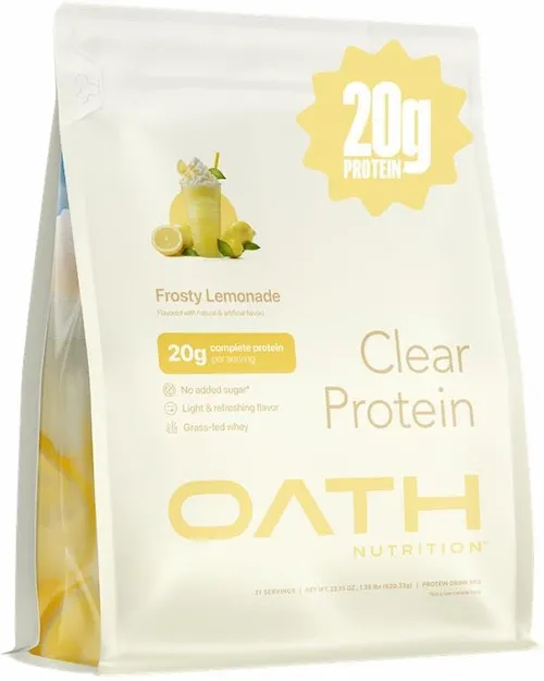 Oath Nutrition Clear Protein - Frosty Lemonade - 21