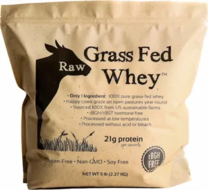 Raw Organic Whey Grass Fed Whey - Unflavored - 90